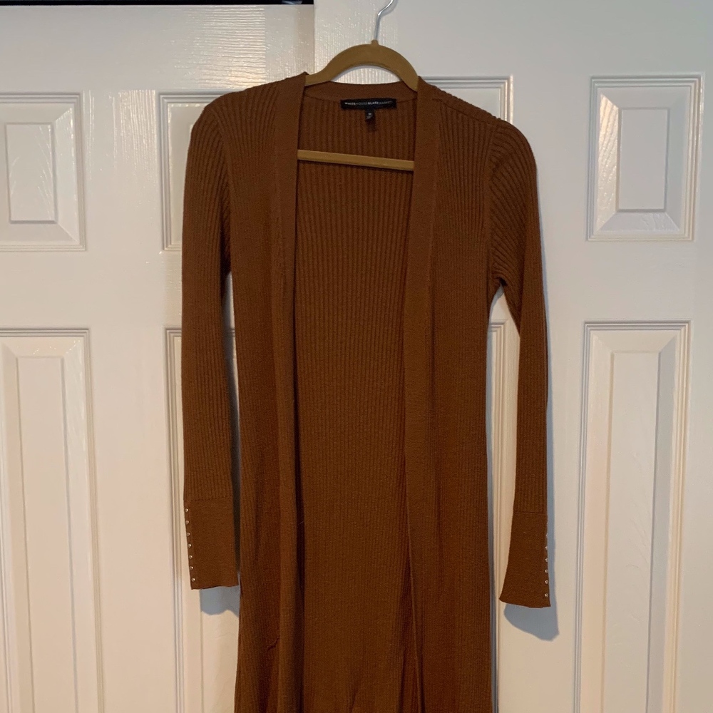 White House Black Market Duster Cardigan